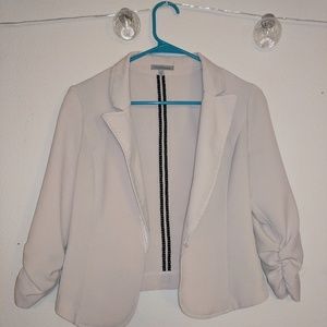 Cream blazer